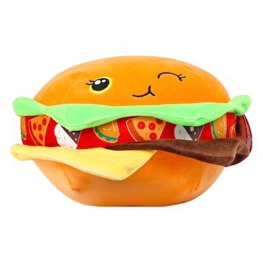 Cuddles Velvet Plush Doll, Burger