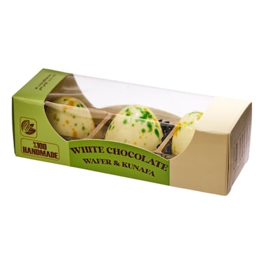 La Lushe White Chocolate Wafer and Kunafa, 63g
