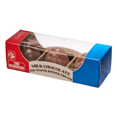 La Lushe Egg Wafer Milk Chocolate with Kinder Cream, 63g