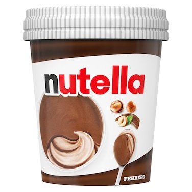 Nutella Hazelnut Ice Cream Tub, Chocolate &amp; Milk, 470ml