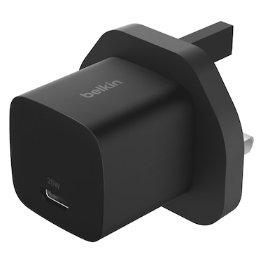 Belkin USB-C Wall Charger, Black, 25 W