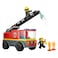 Lego City Fire Ladder Truck Building Toy