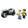 Lego City Police Motorcycle Chase Building Toy