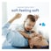 Johnson's No More Tears Formula Baby Bath, 500ml+200ml