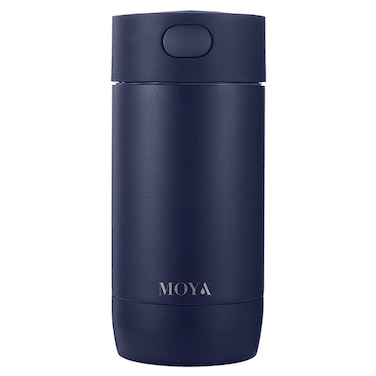 Moya Ripple Travel Coffee Mug, Navy, 240ml