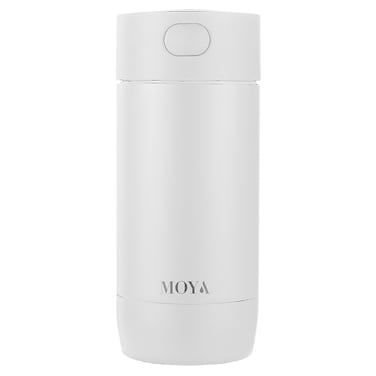 Moya Surf Travel Coffee Mug, White, 350ml