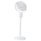 Sanford USB-C Rechargeable Adjustable Stand Fan, White, 4 Speed Control