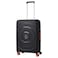 American Tourister Circurity 2 Wheels Spinner Hard Luggage Trolley, Black, 68cm