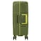 American Tourister Circurity 2 Wheels Spinner Hard Luggage Trolley, Olive Green, 55cm