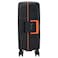American Tourister Circurity 2 Wheels Spinner Hard Luggage Trolley, Black, 55cm