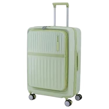 أميريكان توريستر ترينتو + عربة أمتعة صلبة بعجلتين دوارة - ماتشا 54 سم