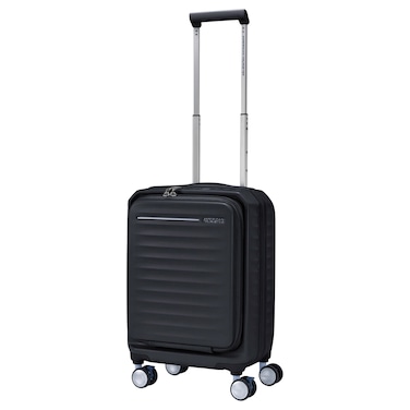American Tourister Frontec Hard Luggage Trolley, Black, 54cm