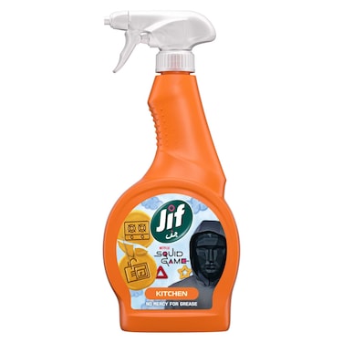 Jif Ultra Fast Cleaner Spray, Kitchen, Squid Game Limited Edition, 470ml