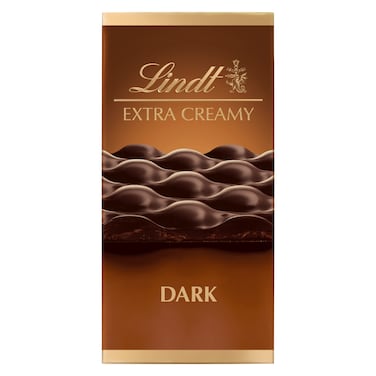 Lindt Extra Creamy Dark Chocolate, 80g