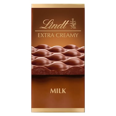 Lindt Extra Creamy Milk Chocolate, 80g