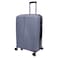 Cosmo Crystal 8 Wheel Hard Luggage Trolley, Cabin, Light Grey, 50cm
