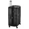Delsey Paris Flanerie SE 2 Wheel Hard Luggage Trolley, Black, 82cm