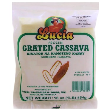 Lucia Frozen Grated Cassava, 454g