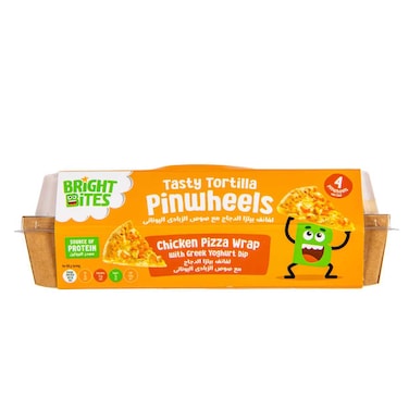 Bright Bites Chicken Pizza Pinwheel Tortilla Wrap