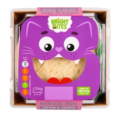 Bright Bites Kitty Kit Turkey And Cheese Bread