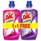 Dac Gold Liquid Cleaner and Disinfectant, Rose Bloom and Gold Liquid Cleaner and Disinfectant, Lavender, 1L+1L