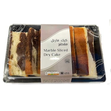 Marble Dry Sliced Cake 240g