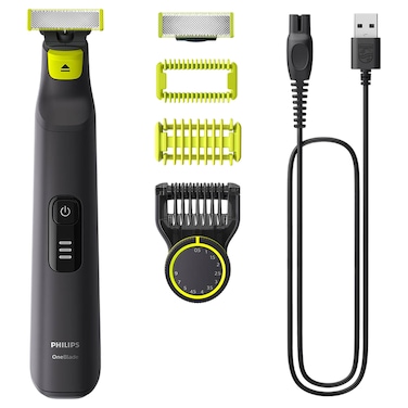 Philips OneBlade Pro Face and Body Trimmer QP6542/10, Black