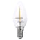 باناسونيك مصباح LED زجاج شفاف - ضوء أبيض دافئ، 2.2 واط، E14