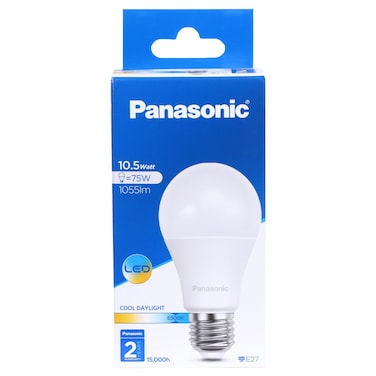 باناسونيك مصباح LED - ضوء النهار البارد، 10.5 واط، E27