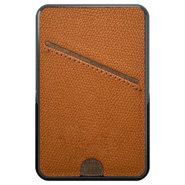 Swiss Military 3-in-1 Wireless Magnetic Power Bank, 5000mAh, 15 W, with Wallet, Brown