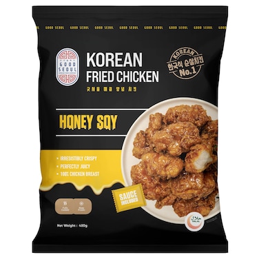 Good Seoul Honey Soy Korean Fried Chicken, 450g
