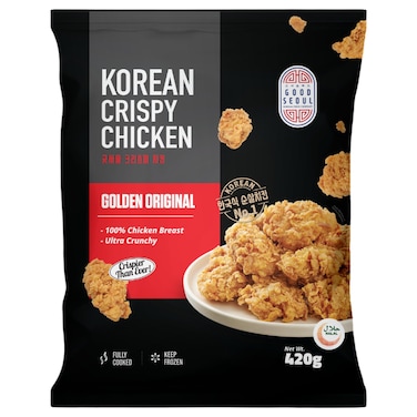 Good Seoul Golden Original Korean Crispy Chicken, 420g