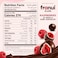 Franui Frozen Raspberries in White and Dark Chocolate, 150g