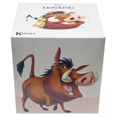 Kartika World Cart Disney The Lion King Facial Tissues Box 56 Tissues, 20x20cm