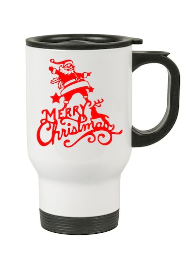 Stainless Steel Travel Mug Suitable Gift for Christmas and printed with Christmas theme (Design 8)