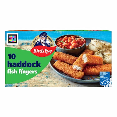 Birds Eye 10 Haddock Fish Fingers, 280g