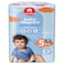 Carrefour Dry and Gentle Baby Diapers, Size 5 (11-16 kg), 52 Count + Advanced Tech and Scented Baby Wipes 56 Wipes