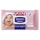 Carrefour Dry and Gentle Baby Diapers, Size 5 (11-16 kg), 52 Count + Advanced Tech and Scented Baby Wipes 56 Wipes