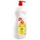 Carrefour Super Degreasing Action Dishwashing Liquid, Lemon, and Scouring Cream Cleaner with Micro Crystals, Lemon, 1.25L+750ml