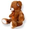 Cuddles Plush Teddy Bear with Satin Ribbon, Brown, 100cm