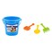 Summerz Beach Toys Bucket, Extra Small, 4 PCS