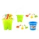 Summerz Beach Toys Bucket, Extra Small, 4 PCS