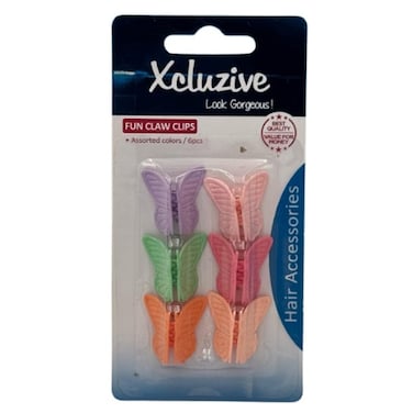 Xcluzive Mini Claw Hair Clips