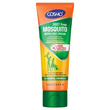Cosmo Deet Free Mosquito Repellent Cream, 100ml