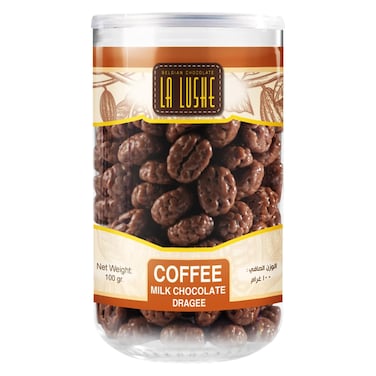 La Lushe Coffee Milk Chocolate Dragee, 100g
