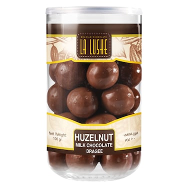 La Lushe Hazelnut Milk Chocolate Dragee, 100g