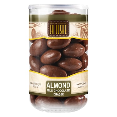 La Lushe Almond Milk Chocolate Dragee, 100g