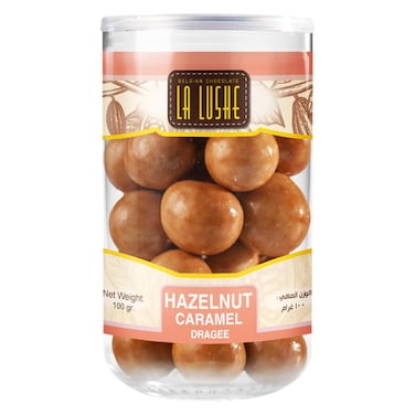 La Lushe Huzelnut Caramel Dragee, 100g