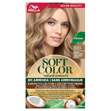 Wella Natural Instincts Soft Color Ammonia Free Hair Colour, 881 Sahara Pearl Blonde