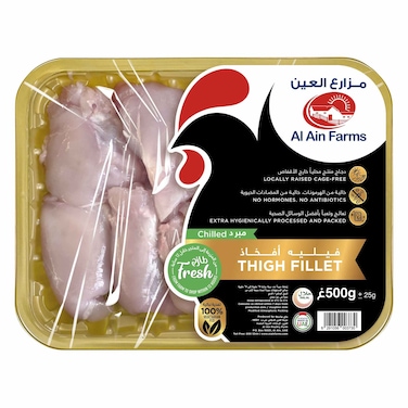 Al Ain Farms Chicken Thigh Fillet, 500g
